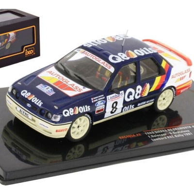 Francois Delecour 1:43 Ford Sierra RS Cosworth #8 Lombard RAC Rally 1991 