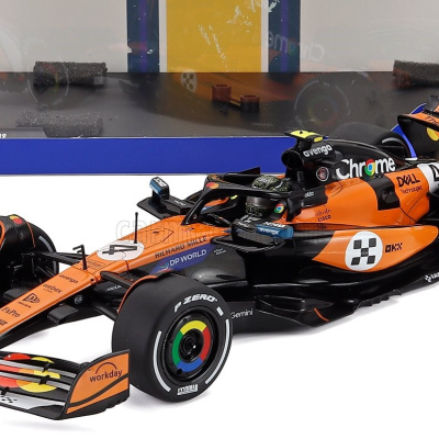 Lando Norris 1:18 McLaren MCL39 #4 McLaren F1 Team Winner Monaco GP 2025