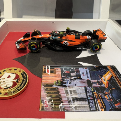 Lando Norris 1:43 McLaren MCL39 #4 McLaren F1 Team Monaco 2025 Presentation