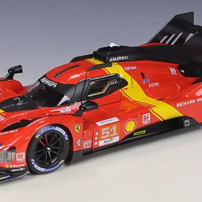 Calado/Giovinazzi/Pier Guidi 1:18 Ferrari 499P #51 Winner 24H Le Mans 2023