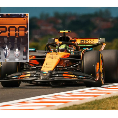 Lando Norris 1:43 McLaren MCL39 #4 McLaren F1 Team Winner Hungarian GP 2025