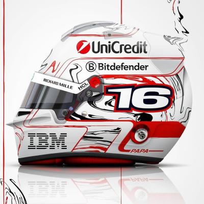Charles Leclerc 1:5 Helmet 150th GP Japan GP 2025