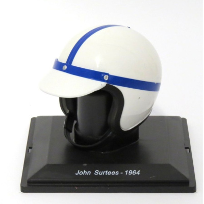 John Surtees 1:5 Helmet Ferrari 158 #7 1964 