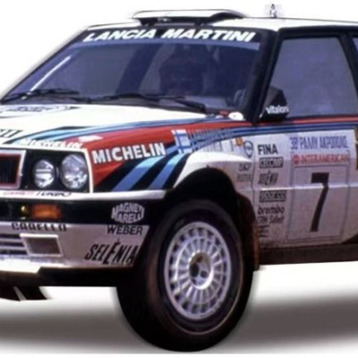 Juha Kankkunen Lancia Delta Integrale 16V #7 Winner Acropolis Rally 1991