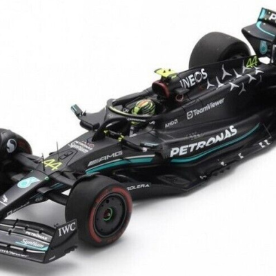 Lewis Hamilton 1:18 Mercedes AMG Petronas F1 W14 E Performance #44 2nd Spanish GP 2023 