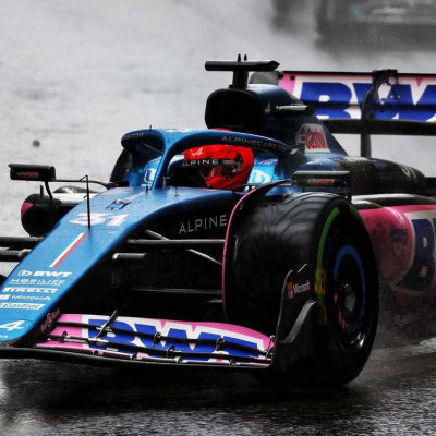 Esteban Ocon 1:43 BWT Alpine F1 A523 3rd Monaco 2023