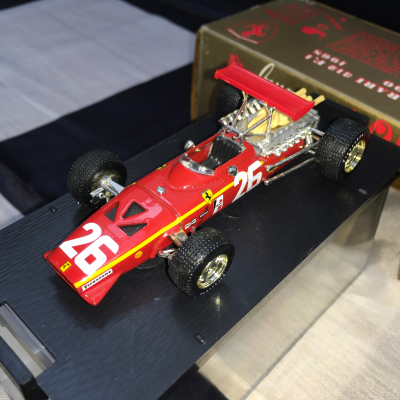 Jacky Ickx 1:43 Ferrari 312 F1/68 #26 Winner French GP 1968