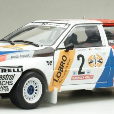 Harald Demuth Audi Quattro Winner Hunsruck Rally 1984
