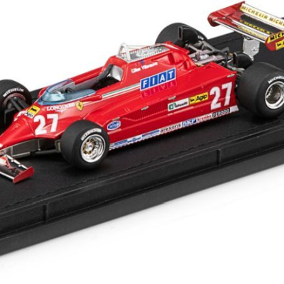 Gilles Villeneuve 1:43 Ferrari 126 CK 1981