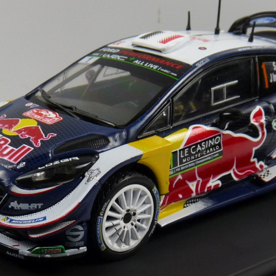 Sebastien Ogier 1:43 Ford Fiesta WRC Monte Carlo Rally 2018