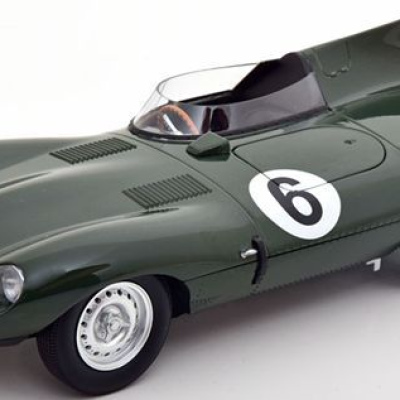 Mike Hawthorn/Ivor Bueb Jaguar D-Type Longnose #6 Winner 24h Le Mans 1955