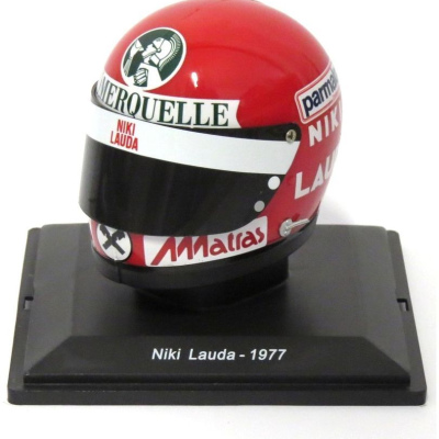 Niki Lauda 1:5 Ferrari 312 T2 Helmet 1977