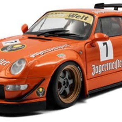 Porsche 911 (993) RWB Bodykit Jagemeister Orange #7 2020