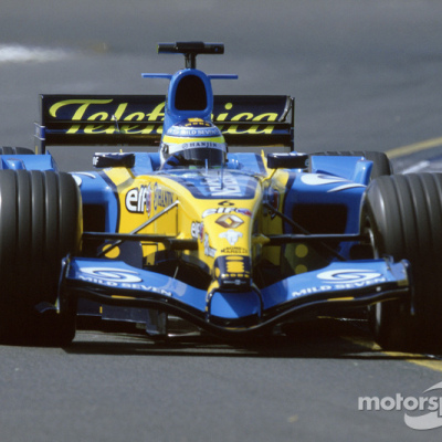 Giancarlo Fisichella Renault F1 Team R25 Winner Australia 2005