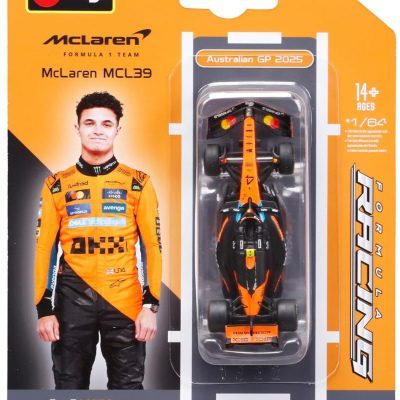 Lando Norris 1:64 McLaren MCL39 #4 McLaren F1 Team (no driver figure) 2025