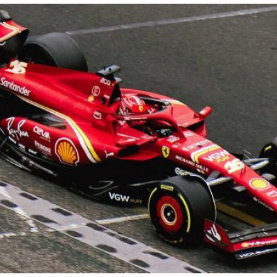 Charles Leclerc 1:18 Scuderia Ferrari SF-24 #16 2nd Australian GP 2024