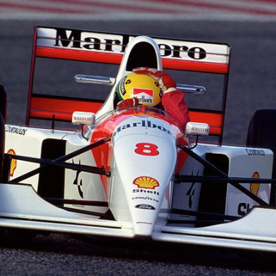 Ayrton Senna McLaren Ford MP4/8 Japanese GP 1993
