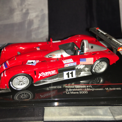 Mario Andretti/Jan Magnussen/David Brabham 1:43 Panoz LMP900 #11 Le Mans 2000