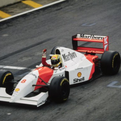 Ayrton Senna 1:18  McLaren Honda MP4/8 1st Brazilian GP 1993