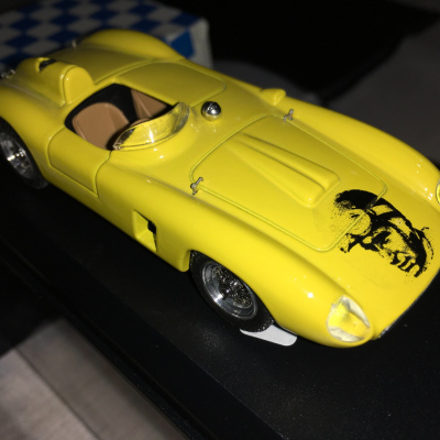 Ferrari 860 Monza Yellow 1956