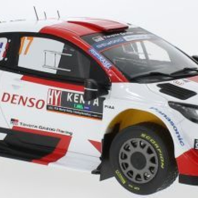 Sebastien Ogier Toyota GR Yaris Rally1 Hybrid #17 Winner Safari Rally 2023