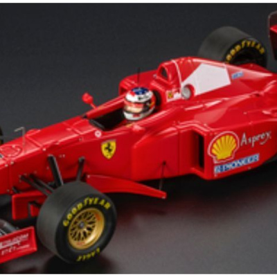 Michael Schumacher 1:18 Ferrari F310B #5 with Driver Winner Canadian GP 1997