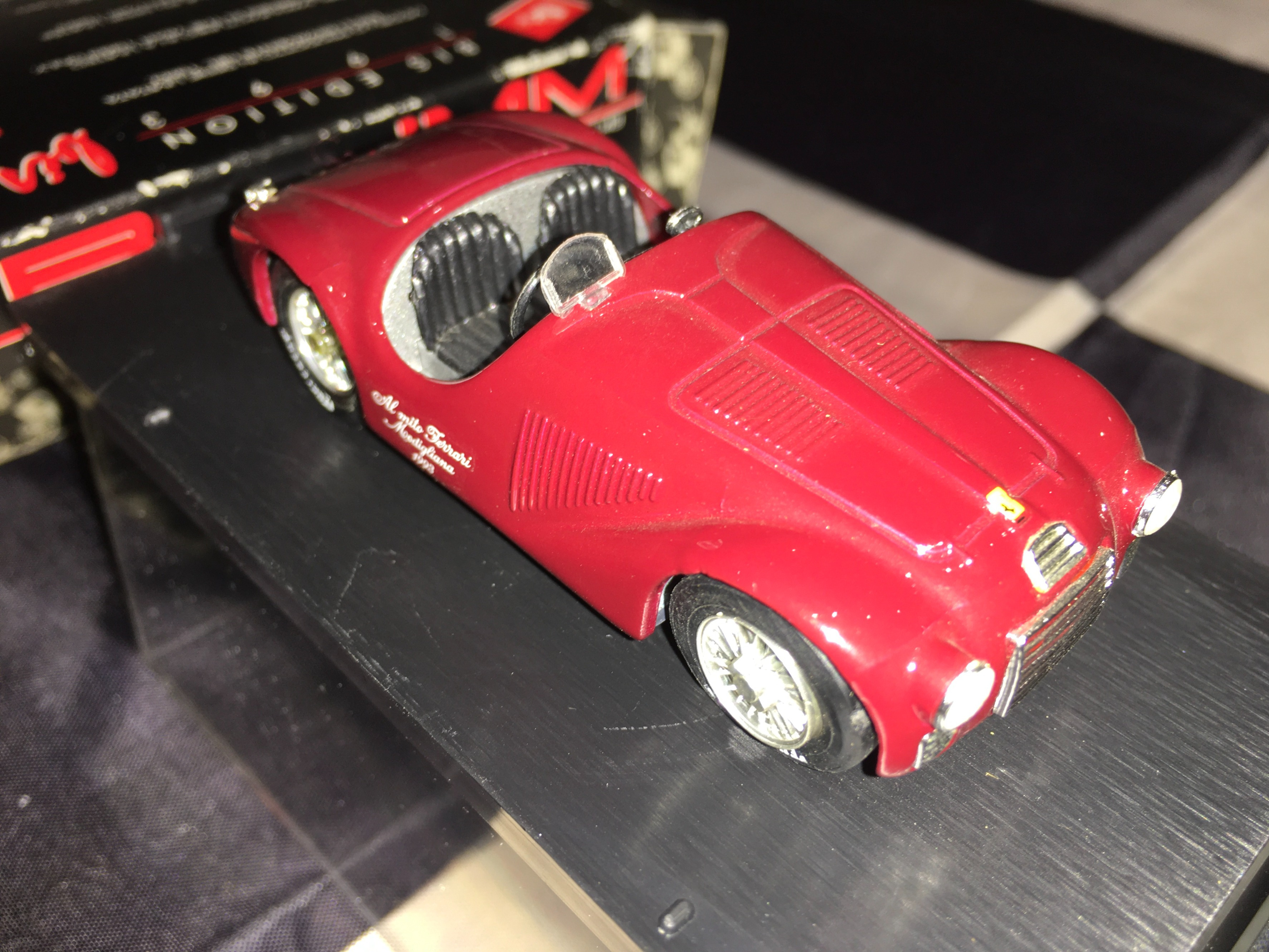 Ferrari 125S Afi Mito 1:43 Modigliana 1993 Special Edition maroon 1947