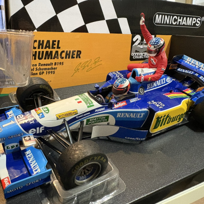 Michael Schumacher Benetton B195 - Jean Alesi 'Taxi' 1st Win Canada 1995