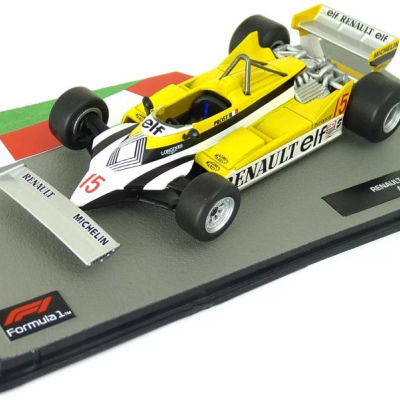 Alain Prost 1:43 Renault RE30 1981 