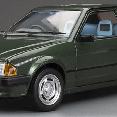 Ford Escort Mk3 GL RHD Forest Green 1981