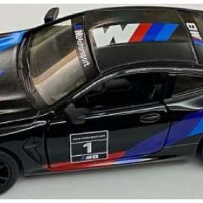 BMW M8 1:36 Competition Coupe Black 2023