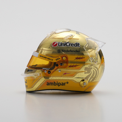 Lewis Hamilton 1:5 Ferrari Helmet Singapore GP 2025 