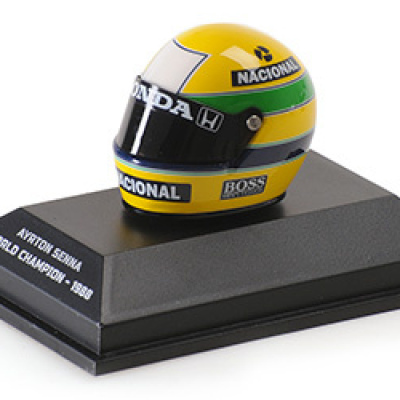 Ayrton Senna 1:8 Helmet World Champion 1988