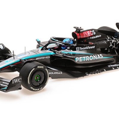 George Russell 1:18 Mercedes AMG Petronas F1 W15E Winner Austrian GP 2024 