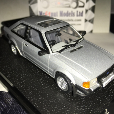 Ford Escort 1:43 MkIII XR3i RHD Stratos Silver 1983