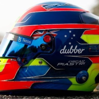 Oscar Piastri 1:5 McLaren Helmet 2023 