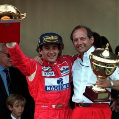 Ayrton Senna 1:43 McLaren Ford MP4/8 1st Monaco GP 1993