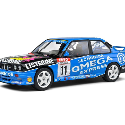 Will Hoy 1:18 BMW E30 M3 Blue BTCC Winner 1991