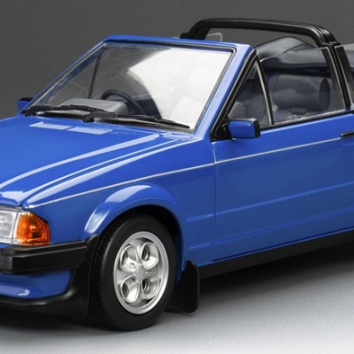 Ford Escort XR3i Cabriolet Azure Blue RHD 1984