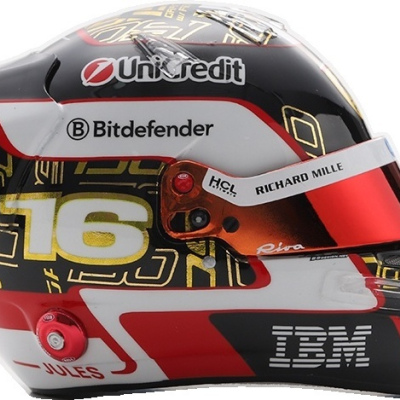 Charles Leclerc 1:5 Helmet Abu Dhabi GP 2025