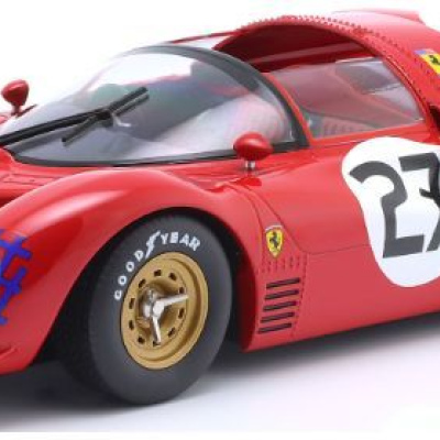 Ginther/Rodriguez Ferrari 330 P3 Spider #27 24h Le Mans 1966