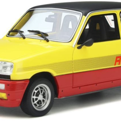 Renault 5 TS Monte Carlo Yellow/Red 1978