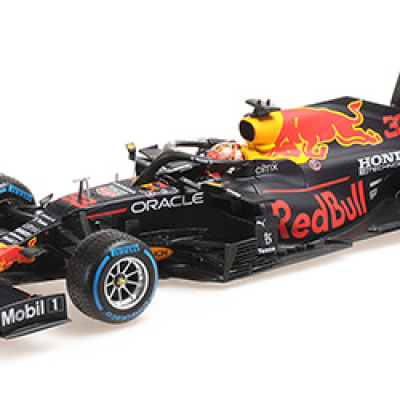 Max Verstappen 1:18 Red Bull Racing Honda RB16B Winner Belgian GP 2021