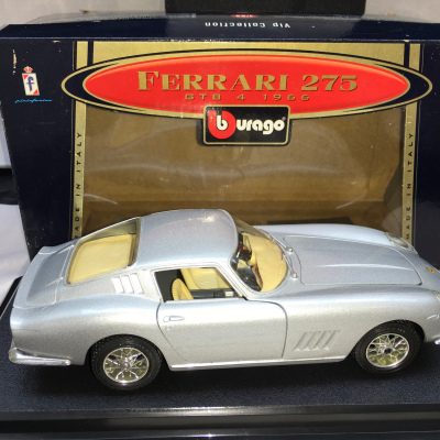 Ferrari 257 GTB4 1:24 Silver 1966