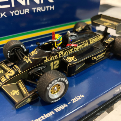 Ayrton Senna 1:43 Lotus Renault 97T 1st win Portugal 1985 