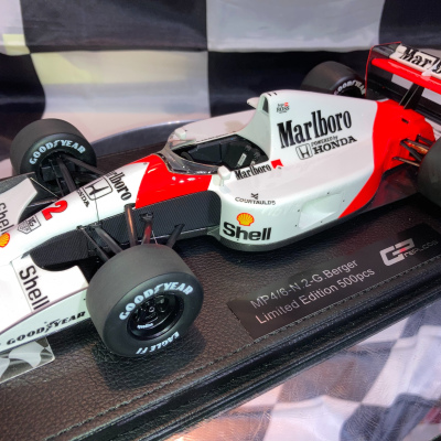 Gerhard Berger McLaren Ford MP4/6 #2 1991