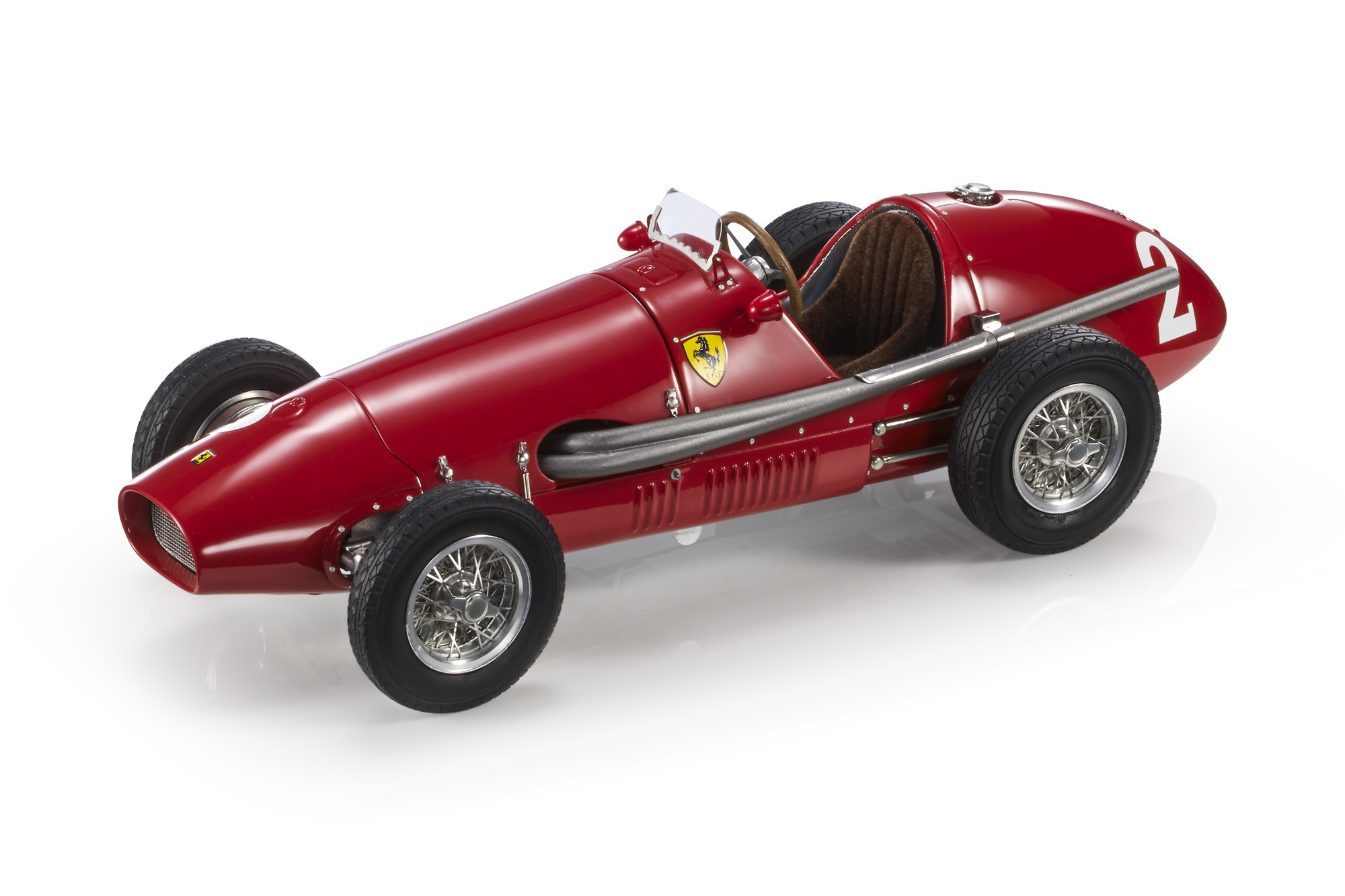 Historic Nino Farina in his Ferrari Motorsport Postcard 2