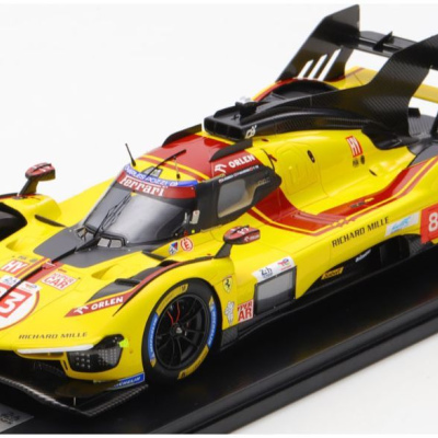 Kubica/Hanson/Ye 1:18 Ferrari 499P #83 Winner 24H Le Mans 2025