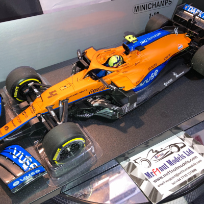 Lando Norris 1:18 McLaren F1 MCL35M Bahrain GP 'VUSE' 2021 