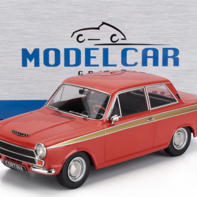 Ford Lotus Cortina MK I Red/Gold 1966